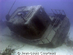"Toy Boat"    A small wreck in the Jardines Del Rey, Cuba... by Jean-Louis Courteau 